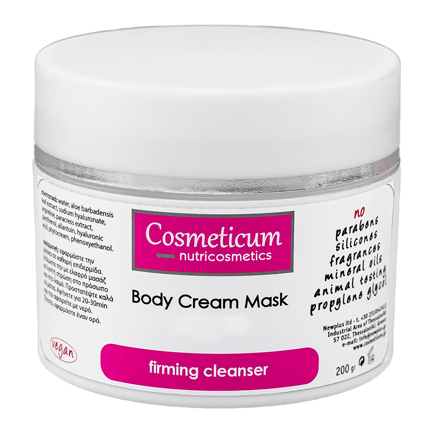 body cream mask