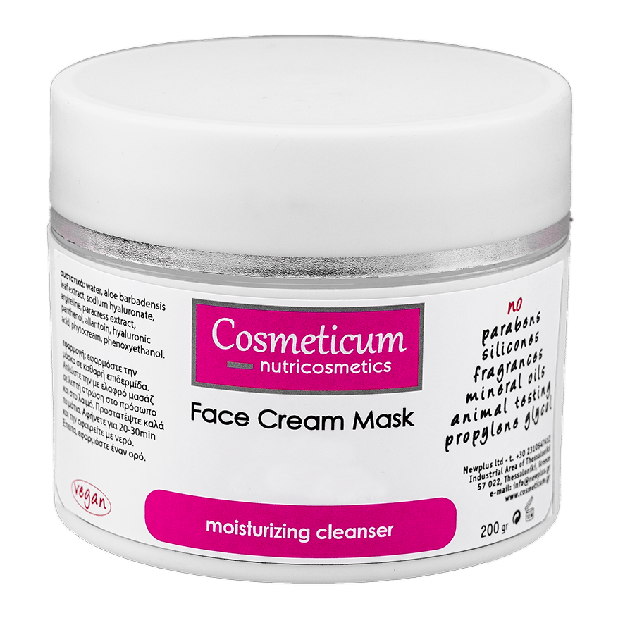 face cream mask